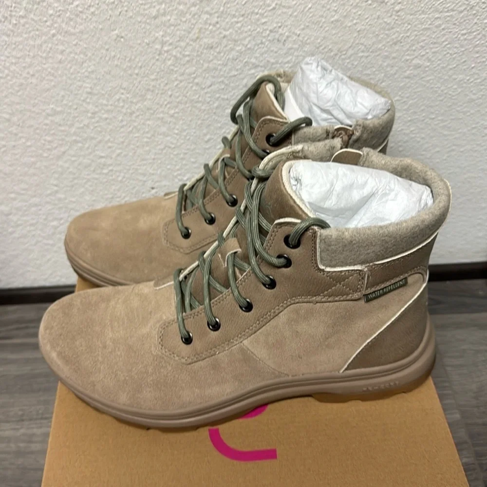 Ryka Brunswick Women's Water-Repellent Suede Boots (WIDE)